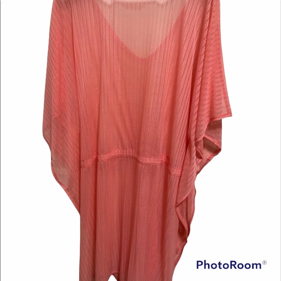 Aqua swimsuit cover up - Picture 3 of 4